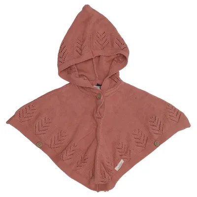 Poncho (Pink) fra Newbie by KappAhl Bomuld