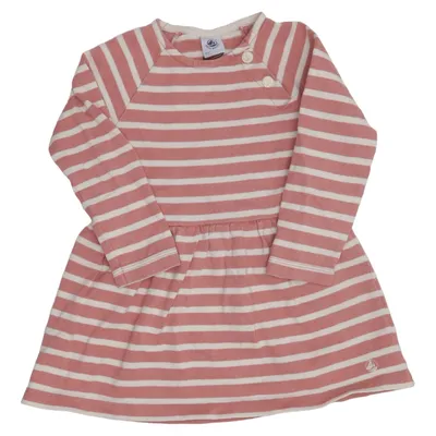 Robe (Rose, Blanc) de Petit Bateau