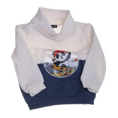 Sweatshirt (Beige, Bleu, Multicolore) de Casablanca Coton, Polyester