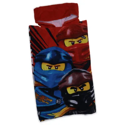 Badcape (Röd, Flerfärgad) från LEGO Bomull