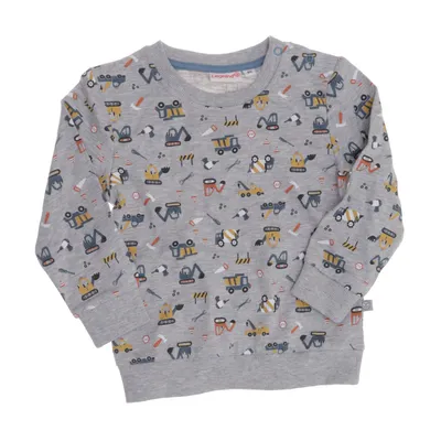 Sweatshirt (Gray, Multicolored) from Liegelind Cotton, Elastane, Viscose