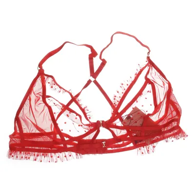 Bralette (Red) from Ann Summers Elastane, Polyamide, Polyester