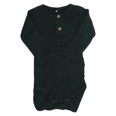 Body (Vert) de Name It Élasthane, Modal, Coton biologique