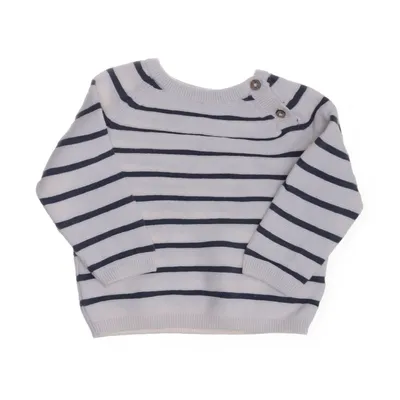Sweater (Hvid, Blå) fra Baby C&A Bomuld