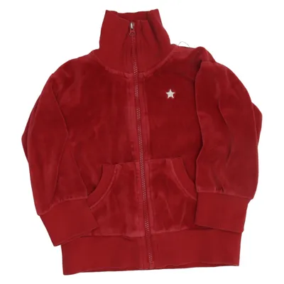 Jacket (Red) from Baby by Lindex Cotton, Polyester