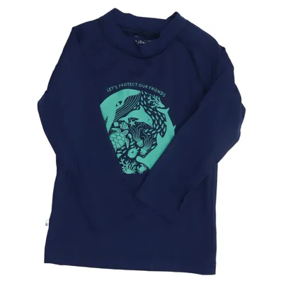 T-shirt de natation (Bleu) de Econyl Polyamide