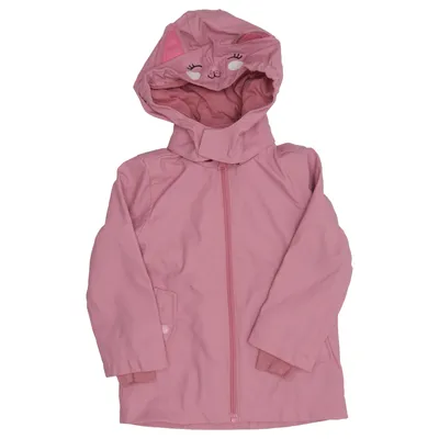Manteau imperméable (Rose) de Impidimpi Coton, Polyester, Polyuréthane