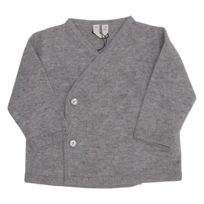 Wrap cardigan (Gray) from Arket Cashmere