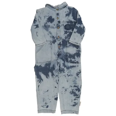Jumpsuit (Blauw) van Piupiuchick Katoen