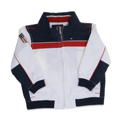 Outdoor jas (Blauw, Wit, Meerkleurig) van Tommy Hilfiger Acryl, Nylon, Polyester