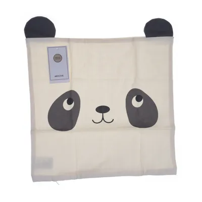Cushion cover (White, Black) from H&M Home Organic cotton