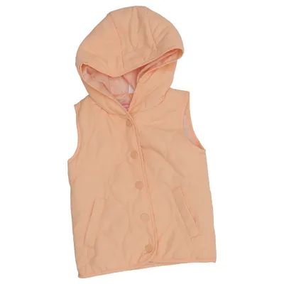 Outer vest (Orange) from Lupilu Recycled polyester