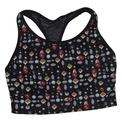 Brassière (Noir, Multicolore) de Victoria Sport Élasthane, Polyamide