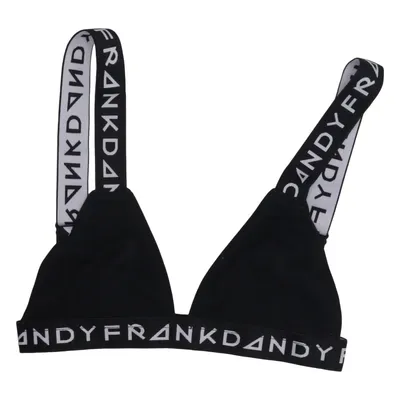 Bralette (Schwarz, Weiß) von Frank Dandy Elasthan, Tencel
