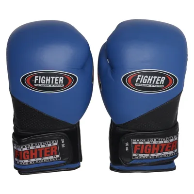 Boksehandsker (Blå, Sort) fra Fighter