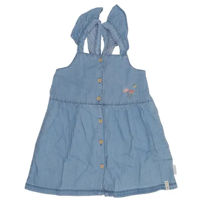 Dungaree dress (Blue) from Little Dutch Cotton