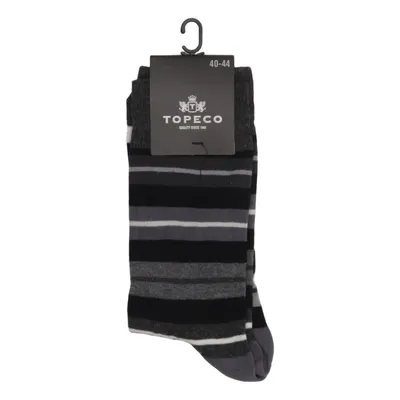 Socks (Black, Gray, White) from Topeco Cotton, Elastane, Polyamide
