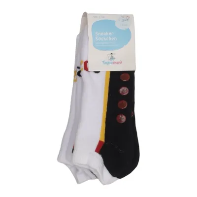 Chaussettes (Sneaker-Söckchen) de Topomini Élasthane, Coton biologique, Polyamide