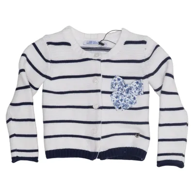 Cardigan (Wit, Blauw) van Original Marines Katoen