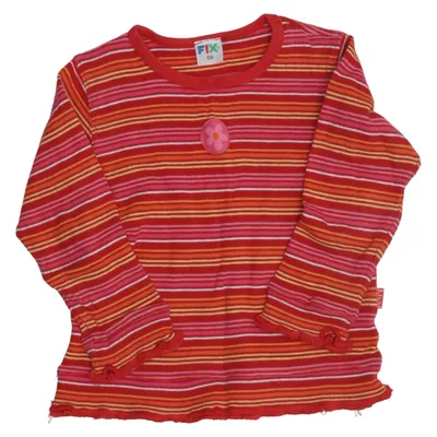 Langarmshirt (Rot, Pink, Orange) von Fix by Lindex Baumwolle