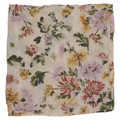 Cache-col (Beige, Multicolore) Soie