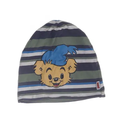 Beaniemössa (Grön, Blå, Vit) från Bamse by Lindex Bomull, Elastan, Polyester