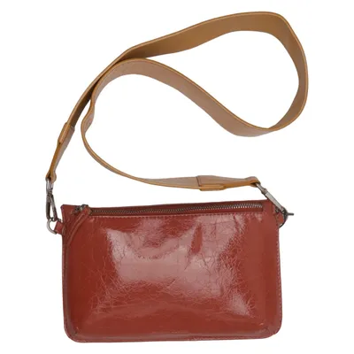 Shoulder-bag (Red, Brown) from Carin Wester