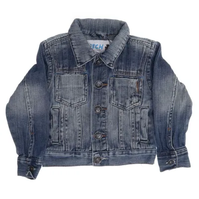 Jeansjacka (Blå) från Mitch Bomull