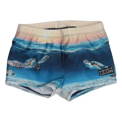 Zwembroek (Blauw, Meerkleurig) van Molo Elastaan, Polyamide, Gerecycled polyester