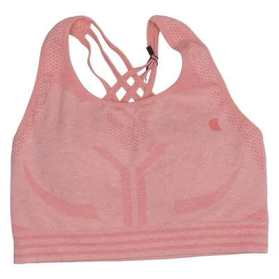 Sports bra (Pink) from Njie Elastane, Polyamide, Polyester