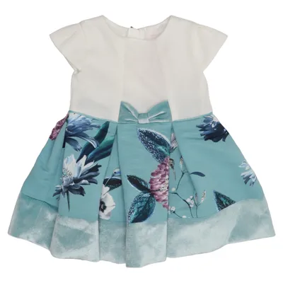 Dress (Blue, White, Multicolored) from Baker Elastane, Polyester