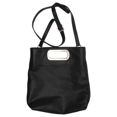 Shoulder-bag (Black) from Hallhuber Polyester, Polyurethane