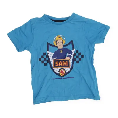 T-shirt (Bleu) de Fireman Sam Coton