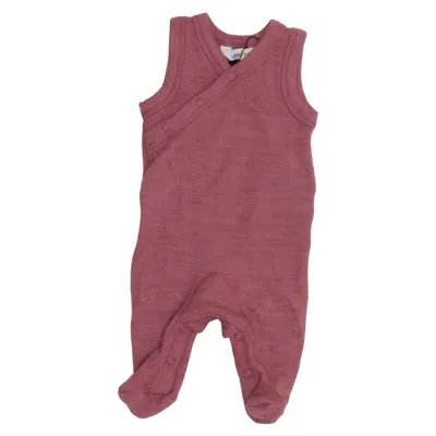 Rompers (Pink) from Joha Merino wool, Polyamide