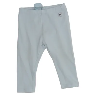 Leggings (Blue) from Polarn O. Pyret Elastane, Organic cotton