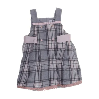 Dungaree dress (Gray, Pink, Multicolored) from Mayoral Chic