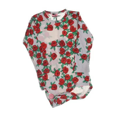 Body (Vit, Röd, Flerfärgad) från Mini Rodini Ekologisk bomull, Elastan