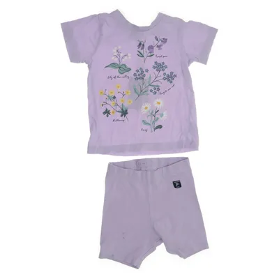 Set (Purple) from Polarn O. Pyret Organic cotton