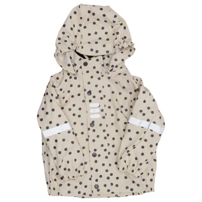 Regnjacka (Beige, Svart) från Rikiki Polyester, Polyuretan