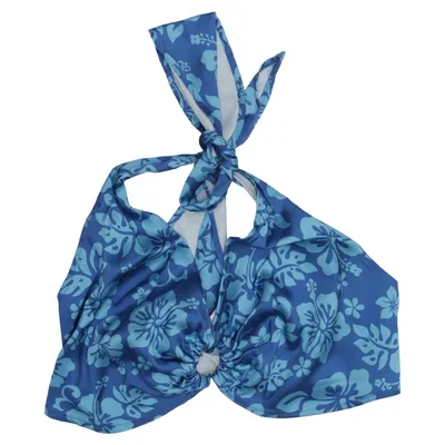 Haut de bikini (Bleu) de Collusion Polyester