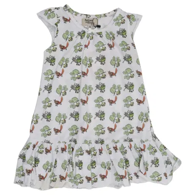 Robe (Blanc, Multicolore) de Pettson och Findus Coton