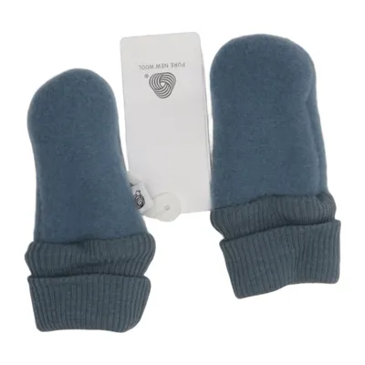 Mittens (Blue) from Mini Merino wool