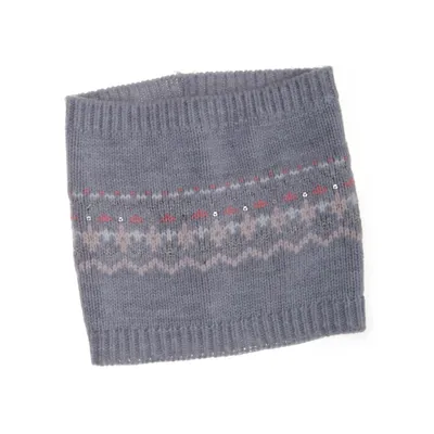 Tour de cou (Gris, Rose, Blanc) de H&M Acrylique, Fibre métallique, Polyester
