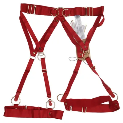 Jarretelle (Rood) van Viva Couture