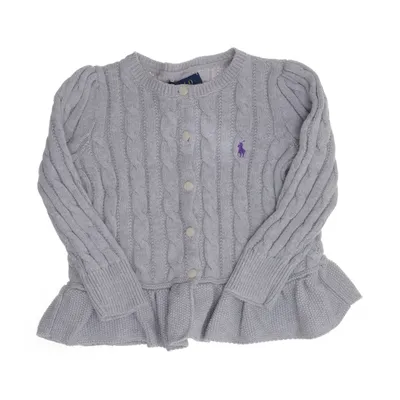 Cardigan (Grå) fra Polo Ralph Lauren Bomuld