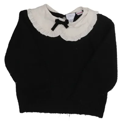 Sweater (Sort, Hvid) fra Zara Akryl, Polyamid, Uld