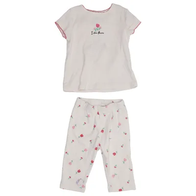 Pyjamas (Vit, Rosa, Grön) från LC Waikiki Bomull, Elastan