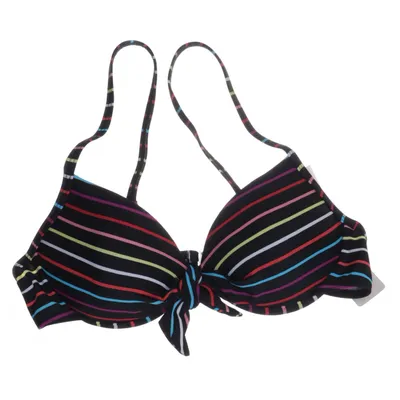 Haut de bikini (Noir, Multicolore) de Nickey Nobel Beachwear Élasthane, Nylon