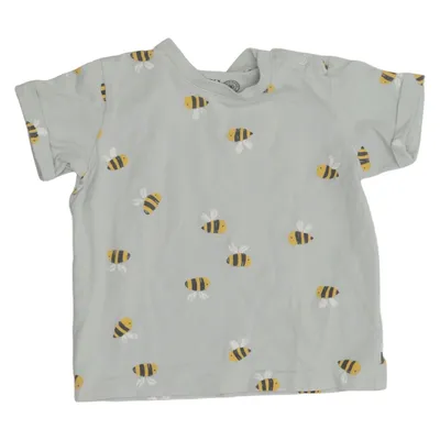 T-shirt (Groen, Geel, Zwart) van Lindex Baby Katoen, Elastaan