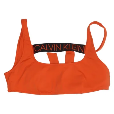 Bikini top (Oranje) van Calvin Klein Swimwear Elastaan, Polyamide